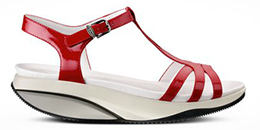 MBT Sadiki crimson::Sadiki crimson für Damen - Luftig und sommerlich leichte Schuhe für Freizeitaktivitäten oder im Büro.